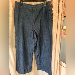 Ophelia Roe Stylish Blue Denim Pants
